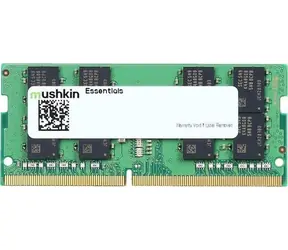 Mushkin Essentials 8GB (1x8GB) 2933MHz / DDR4 / SO-DIMM / CL21-21-21-47 / 1.2V 