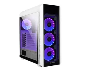 CHIEFTEC GL-03W-OP White Edition / ATX / 2x USB 3.0 + 1x USB 2.0 / Bez zdroje / doprodej
