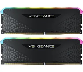 Corsair Vengeance RGB RS Black 32GB (2x16GB) 3200MHz / DDR4 / PC4-25600 / CL16-20-20-38 / 1.35V / XMP2.0 
