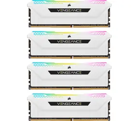 Corsair Vengeance RGB Pro SL White 32GB (4x8GB) 3600MHz / DDR4 / PC4-28800 / CL18-22-22-42 / 1.35V / XMP2.0 