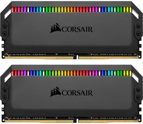 Corsair Dominator Platinum RGB 16GB (2x8GB) 3200MHz / DDR4 / PC4-25600 / CL16-20-20-38 / 1.35V / XMP2.0