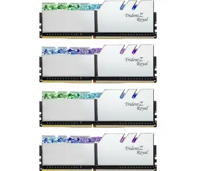 G.SKill Trident Z Royal Silver 64GB (4x16GB) 3200 MHz / DDR4 / CL16-18-18-38 / 1.35V / XMP 2.0