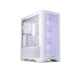 Lian Li Lancool II Mesh C RGB Snow Edition bílá / E-ATX / 2xUSB 3.0 / 3x120 mm ARGB / bez zdroje / průhledná bočnice