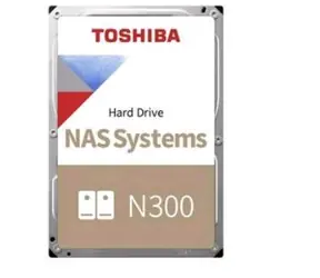 Toshiba N300 NAS 4TB / 3.5" / 7 200 rpm / 256MB cache / SATA III / Interní