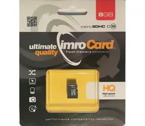 IMRO microSDHC karta 8GB Class 10