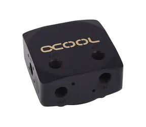 Alphacool Eisdecke D5 mosazný nástavec tmavě černá