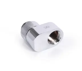 Alphacool Eiszapfen 16mm off set šroubení otočné G1/4 OT na G1/4 IT chromová