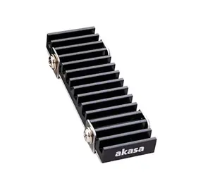 Akasa Gecko Pro / pasivní chladič pro M.2 SSD / hliník