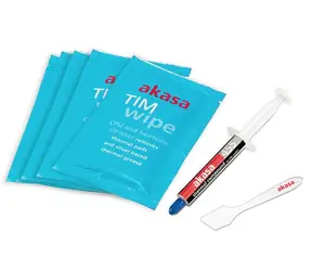Akasa TIM Wipe Kit / teplovodivá pasta + čisticí utěrka / 5g