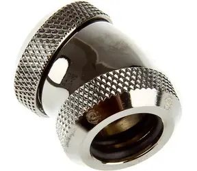 BitsPower Multi-Link úhlový adaptér 30° 12 mm HardTube > 12mm HardTube lesklá černá