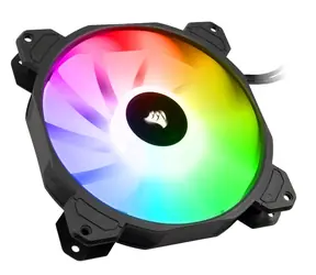 Corsair iCUE ML140 RGB Elite Premium Dual Pack bílá / 140mm / Magnetic Levitation / 31.8dB @ 1600RPM / 83 CFM / 4-pin