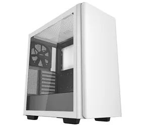 DEEPCOOL CK500 bílá / E-ATX / 2xUSB 3.0 + 1xUSB-C / 2x140 mm / bez zdroje / průhledná bočnice 