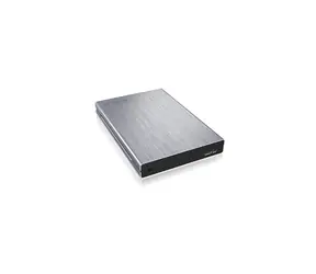 Icy Box IB-241WP stříbrná / Externí box pro 1x HDD/SSD / USB 3.0 Type A / Write protection