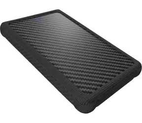 Icy Box IB-223U3a-B černá / Externí box pro 1x HDD/SSD / USB 3.0 / silikonový rámeček 