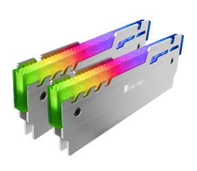 Jonsbo NC-3 2x ARGB chladič RAM stříbrná / 141 x 8.5 x 43 mm / 2ks