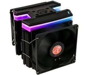 RAIJINTEK Delos RBW černá / 3x92 mm / 22.95 dB @ 2000 RPM / 20.34 CFM / RGB / 4.pin PWM / TDP 200W