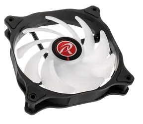 RAIJINTEK Eos 12 RBW ADD-2 set 2 ks černá / 120 mm / 28 dB @ 1800 RPM / 75 CFM / RGB / 4.pin PWM