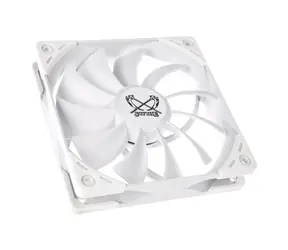 SCYTHE Kaze Flex 120 White PWM 1800rpm / 120 mm / 35.8 dB @ 1800 RPM / PWM