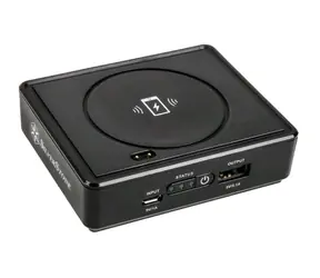 SilverStone QIB052 power banka s Qi nabíjením černá