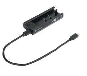 SilverStone TS16 Externí NVMe dokovací stanice černá / USB-C / 10Gb/s / pro M.2 SSD