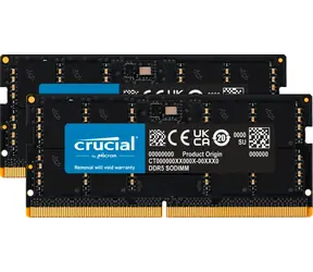 Crucial 32GB Kit (2x16GB) DDR5 4800 / CL40 / SO-DIMM