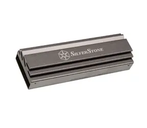 SilverStone TP04 pasivní M.2 chladič hliníkový stříbrná / M.2 SSD 2280 format