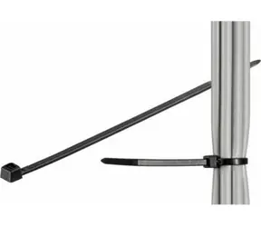 MicroConnect Kabelové stahovací pásky 292 x 3.5 mm černá / 100ks