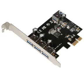 MicroConnect 3+1x USB3.0 PCIe VL805 v2 / PCIe rozšiřující karta / 4x USB3.0