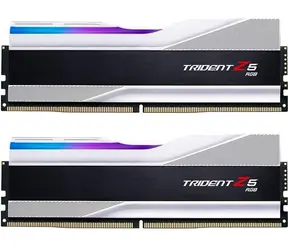 G.Skill Trident Z5 RGB Silver 32GB (2x16GB) 6000MHz / DDR5 / CL30-40-40-96 / 1.35V / XMP 3.0 