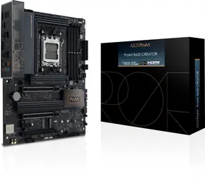ASUS ProArt B650-CREATOR / AMD B650 / DDR5 / SATA III RAID / USB / 2.5GLAN / M.2 / sc.AM5 / ATX