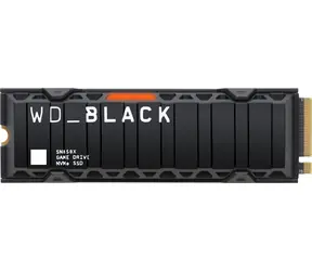 WD Black SN850X 2TB chladič / M.2 SSD 2280 / PCIe Gen4 x4 / TLC / čtení:7300MBs / zápis:6600MBs / 5y