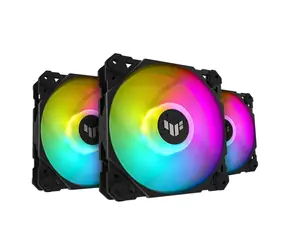 ASUS TUF Gaming TF120 ARGB (3ks) černá / 120 mm / Advanced FDB / 250-1900 RPM / 76 CFM / 29 dB