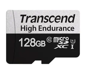 Transcend 350V 128GB / Micro SDHC / Paměťová karta /  Class 10 / R: 95MBps / W: 45MBps