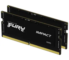 Kingston FURY Impact 64GB (2x 32GB) DDR5 5600MHz / CL40 / SO-DIMM / XMP 3.0 / 1.1V