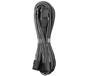 CableMod PRO ModMesh 8-Pin PCIe Trojtý prodlužovací kabel 45 cm - šedá