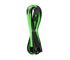 CableMod PRO ModMesh RT-Series Kabel 8-pin PCIE Trojtý pro ASUS & Seasonic 60cm černo-zelená