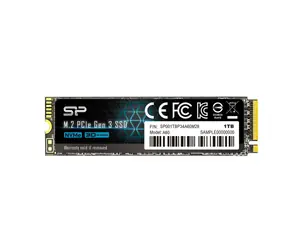 Silicon Power M.2 2280 A60 1TB / Interní SSD / PCIe Gen 3x4 / čtení:2200MBs / zápis:1600MBs