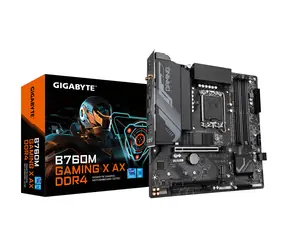 GIGABYTE B760M GAMING X AX DDR4 / B760 / LGA 1700 / 4x DDR4 / PCIEx16 / 1x 2.5GLAN / mATX