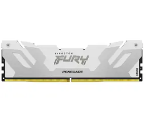 Kingston Fury Renegade White 16GB (1x16GB) DDR5 6400MHz / CL32 / DIMM / On-Die ECC / XMP / 1.4V