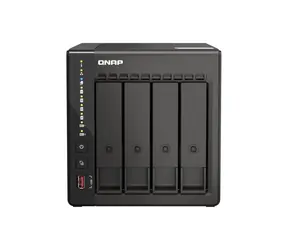 QNAP TS-453E-8G / Celeron 2.6GHz / 8GB / 4x 3.5" SATA III & 2 x M.2 2280 / 4x USB / 2x 2.5GLAN