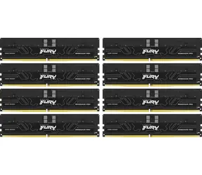 Kingston FURY Renegade Pro Black PnP 256GB (8x32GB) DDR5 4800MHz / CL36 / DIMM / ECC / XMP / 1.1V