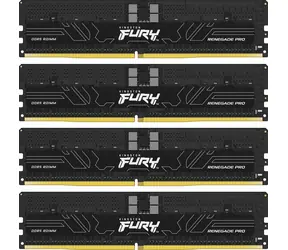 Kingston FURY Renegade Pro Black XMP 128GB (4x32GB) DDR5 5600MHz / CL36 / DIMM / ECC / XMP / 1.25V