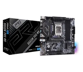 ASRock B660M PRO RS DDR4 / B660 / LGA 1700 / 4x DDR4 / PCIEx16 / 1x 1GLAN / mATX