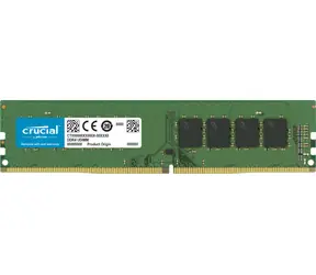 Crucial 8GB (1x8GB) 3200 MHz / DDR4 / DIMM / CL19 / Non-ECC / 1.2V