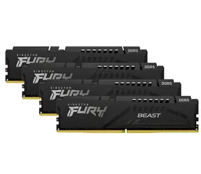 Kingston Fury Beast Black 64GB (4x16GB) DDR5 5600MHz / CL40 / DIMM / XMP