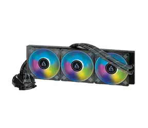 ARCTIC Liquid Freezer II 420 A-RGB / 3x 140 mm / Fluid Dynamic Bearing / 0.3 Sone / 200 - 1900 RPM / Intel + AMD