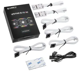Lian Li UNI HUB SLV2 Controller bílá / Regulátor ventilátorů / pro SL120-V2 & SL140-V2