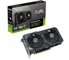 ASUS Dual GeForce RTX 4060 Ti OC 8GB / 2310 - 2595 MHz / 8GB GDDR6 / 128bit / 1x HDMI+3x DP / 160W (8)