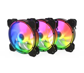 KRUX Lunar 120 ARGB Kit (3ks) / CPU chladič / 120mm / 1200 RPM / 3pin / 12V