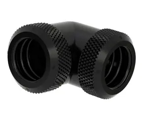 Barrow Spojka pro 14mm pevnou trubici - 90° koleno černá